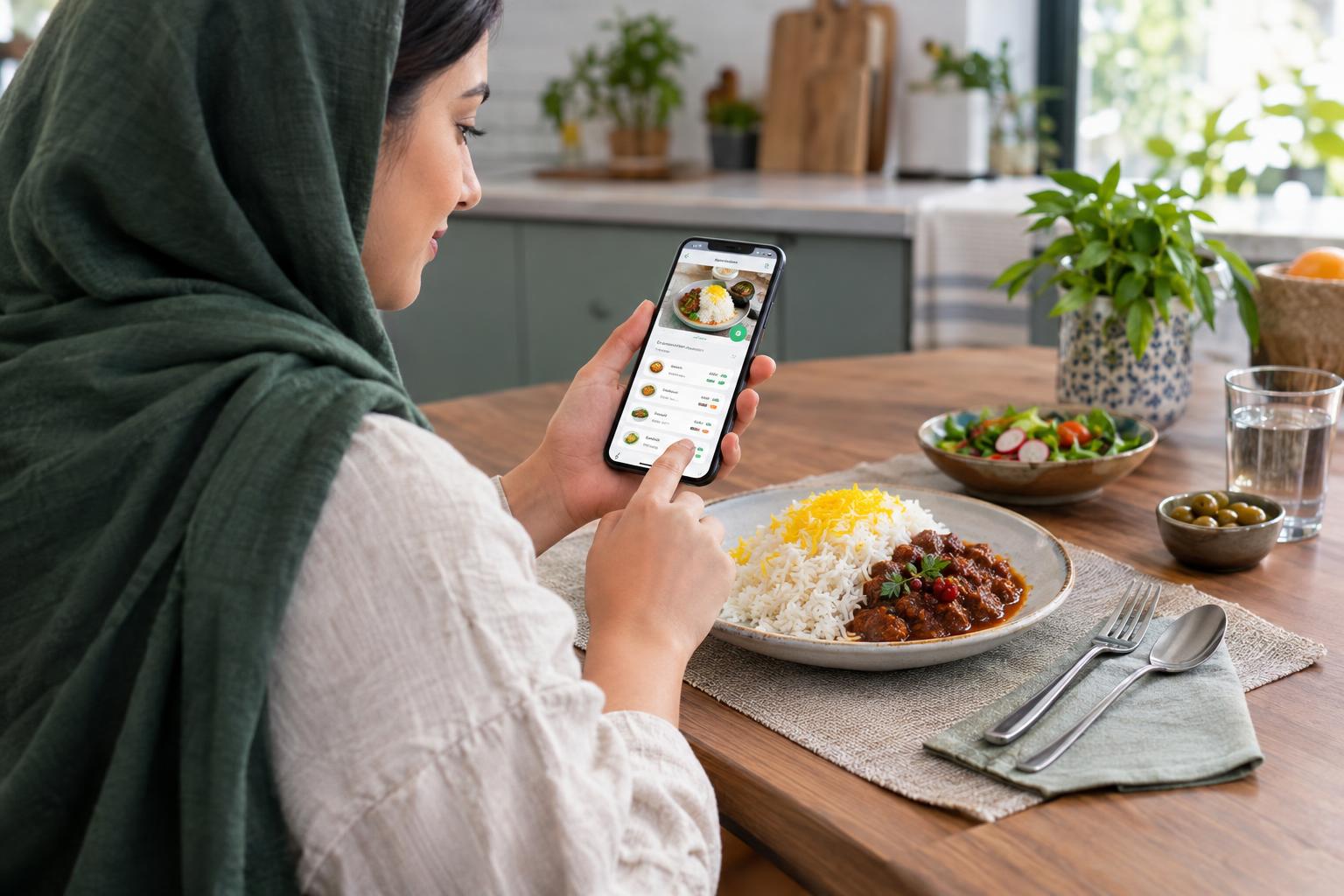 کالری شمار با عکس چقدر دقیق است؟ راهنمای غذاهای ایرانی